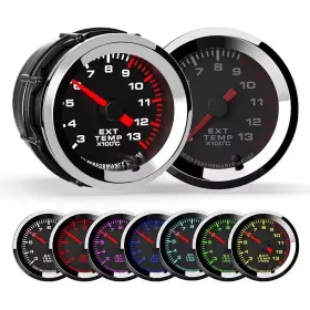 Isbbb504 Sinco Tech 2ftft 52mm Ext Temperature With Sensor Kit Car Meter Temp C