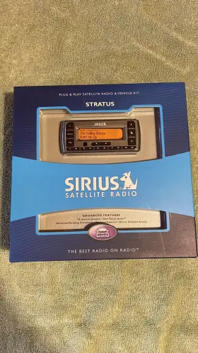 Sv3-tk1b Sirius Satellite Radio Stratus Plug And Play Vehicle Kit Sv3-tk1b/new