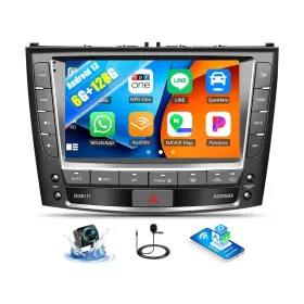 A7266a3454a4mi2 Sixwin 6g 128g Android Car Stereo For Lexus Is250 Is300 Is350 2006-2012 9 Inc