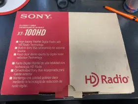 Xt-100hd Sony 027242713840 New Hd Radio Tuner High-fidelity Fm/am Digital Technology