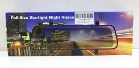 Pt-10c-xcjly-03 Starlight Full Size Night Vision Rear View Mirror Driving Hd Recorder Wide Angle