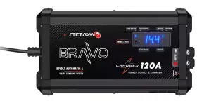 Stetsom 897748705648 Bravo Charger 120a Bivolt Smart Battery Car Audio Power Supply