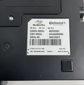 86222sg001 Subaru 2017 Forester Communications Ecu Telematics Module Oem #2