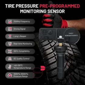 Syeral 445032812871 Bdfhyk Tpms Sensor Gm 315mhz Tire Pressure Monitoring Compatible #2