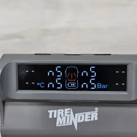 Tpms-trl-4 Tire Minder Tireminder Solar Powered Rv Trailer Tpms Pressure Temperature Monitoring