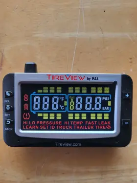 70202-00 Tireview Color Display Tpms By Psi