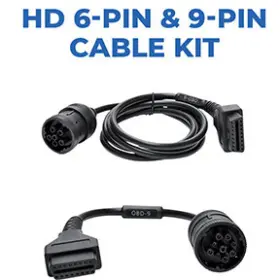 Topdon 850028162866 Heavy Duty Cable Kit 6 Pin And 9 Hdcabkit