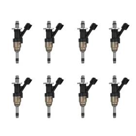 Wb-fj01 Torquizo 8pcs Oem Fuel Injectors Compatible With Chevrolet Silverado 1500 2500 Tahoe S
