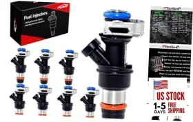 Sy-12580681 Tritave Upgraded Fuel Injectors 8pcs Compatible With Chevy Tahoe Silverado 1500