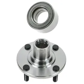 Bha53175 Trq Front Wheel Bearing And Hub Kit Compatible With 2002-2006 Mitsubishi Lancer