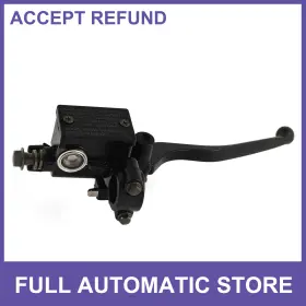 Cg125 Uauto1 726215681123 Piece Of 1 Black Metal Motorcycle Front Brake Pump Accessory Fit For Honda