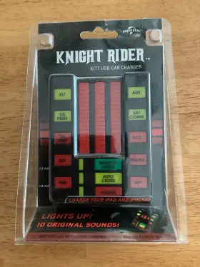 4750900916 Universal Knight Rider Kitt Usb Car Charger - Unopened Box Think Geek 2014