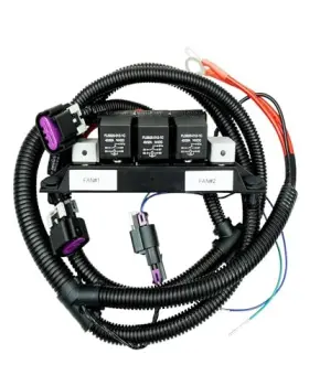 Dsefcwh1107 Ushein Dual Speed Electric Fan Control Wiring Harness Kit Fits For Chevy Silverado