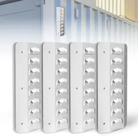 Yus-cv001 Ustinian 4-pack Shipping Container Ventilation Vents - Cross Flow Airflow Design