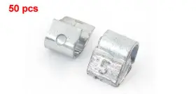 Uxcell 700724055835 50pcs 5g Clip Tyre Wheel Balancing Weights For Motorcycle Auto Alloy Rim #2