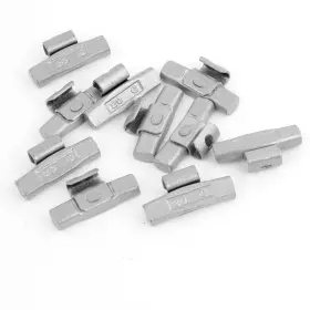 Uxcell 700724304711 4 X 2 1cm 20g Car Tyre Wheel Balance Weights Gray 10pcs