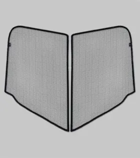 2015-current Vanncamp Bs201f-1 Bug Screens Pair For Ford Transit Van Front Door Window Screen