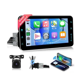 8317 Vechtel 4g 64g Android 13 Single Din Car Stereo Rotation With Wireless Carplay/androi