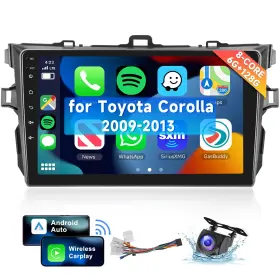 A7278a3533na59 Vechtel 8 Core 6g 128g For Toyota Corolla 2009-2013 Car Radio With Wireless Carplay