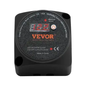 Vevor Fdcdjdqtj1000suv7v9 Dual Battery Isolator Kit 12v 140amp Manual And Auto Modes Vsr Voltage Sensiti