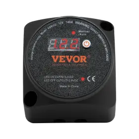 Vevor Fdcdjdqzjlcdfkcxlv9 Dual Battery Isolator Kit 12v 140amp Manual And Auto Modes Vsr Voltage Sensit