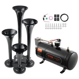 Qlbycqgtz3l1y5p6pv9 Vevor Train Horns Kit 4 Trumpet Air Horn 150db For Pickup Trucks 1