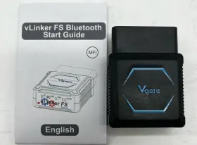 767432 Vgate Vlinker Fs Bluetooth Obd2 Scan Tool Car Code Reader Black