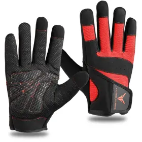 Vg04brl Victor Fitness Black/red Large Full Finger Gym Gloves Vg04brl Victor Fitness Black/red Large Full Finger Gym Gloves