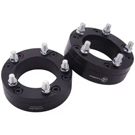 Cg611-502 Vlauto Black Forged 6x5.5 To 5x4.5 Wheel Adapters 2 Inch With 14x1.5 Inch-pack Of