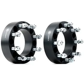Cg803-502 Vlauto Black Forged 8x6.5 To 8x180 Wheel Adapters 2 Inch With Pack Of