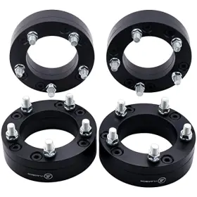 Dr505-504 Vlauto Black Forged 6x5.5 To 5x5 Wheel Adapters 2 Inch With M14x1.5 Inch-pack Of 4