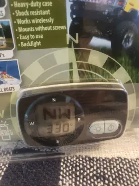 Vt220 Wayfinder 744869100876 Wireless All Terrain Compass Model Digital New Open Box #3