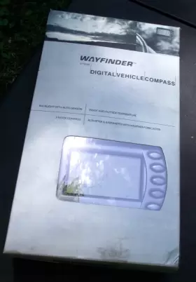 Wayfinder V7000 Digital Vehicle Compass Altimeter Barometer Weather Forecaster