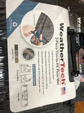11avmothsb Weathertech - Trim-to-fit 3-pc Oth Mat Set Black #2