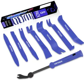 Tzc-8001-a Wetado Trim Removal Tool Car Upholstery Repair Kit Door Audio Blue