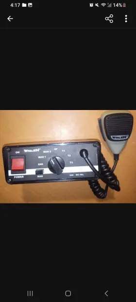 295sls Whelen # 295sl 100 Controller 12v With Microphone Grade A 295sls Whelen # 295sl 100 Controller 12v With Microphone Grade A