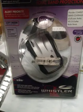 1733 Whistler Radar Detector Total Band Protection New Sealed Original Package