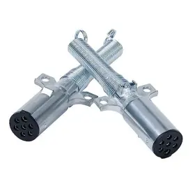 Wtsb-7ws-2 Wtsb Trailer-side 7 Pin Trailer Plug Round 7-way 2 Pcs