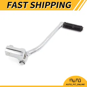 X Autohaux 686130427216 Shaft Aluminium Rubber Kick Starter Starting Lever For Motorcycle Dirt Bike