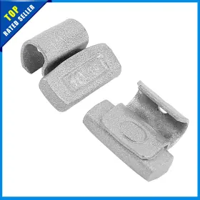X Autohaux 726215647693 Pack Of 10 For Car Truck 10g Metal Clip Tire Rim Wheel Balance Weights #2