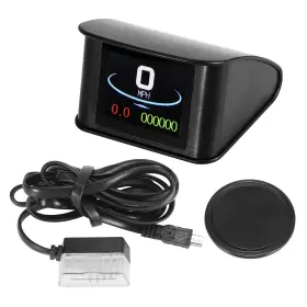 A21061500ux0124 X Autohaux 2.2 Inch Mini Hud Head Up Display Car Dashboard Digital Speedomete