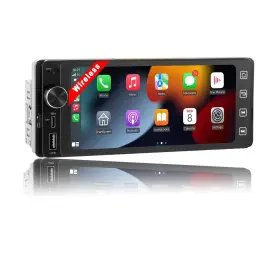 X-star 762206896602 Single Din Touchscreen Car Stereo Radio With Wireless Apple Carplay Android A
