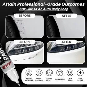 Bqb0903 Xdotoar White Car Paint Touch Up Pen Color Accurate For Cars Profession #2