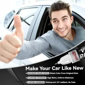 Bqb0903 Xdotoar White Car Paint Touch Up Pen Color Accurate For Cars Profession #3