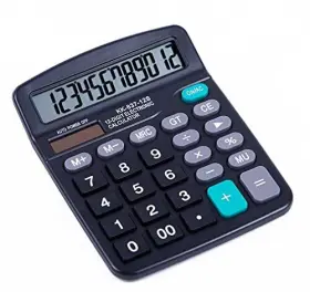Kk-837-12s Xin Electronic Firm Calculators Standard Function Desktop Calculator 12 Digit Large #2