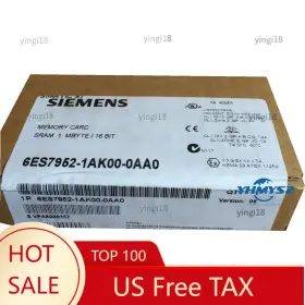 6es7952-1ak00-0aa0 Yhmysz New Siemens Simatic S7-400 Ram Memory Card 6es79521ak000aa0