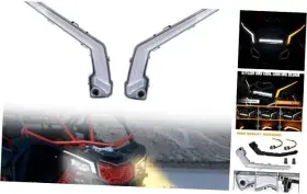 Zp-yj-030603-167 Yjlamp X3 Led Front Signature Fang Lights Turn Signal Assembly For Can