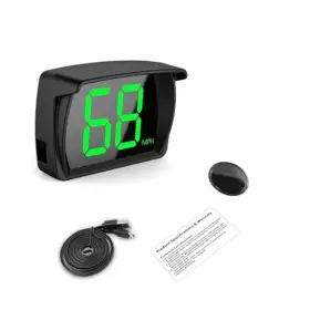73010295 Yomiracing Universal Gps Hud Speedometer With Led Large Font Display Real-time Mph