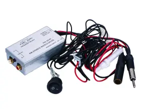 Bt-2rca Yongjiangxia Fm-304k Factory Audio Stereo Aux Rca Input Adapter Wired Fm With Kit For Ipod #2