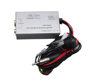 Bt-2rca Yongjiangxia Fm-304k Factory Audio Stereo Aux Rca Input Adapter Wired Fm With Kit For Ipod #3